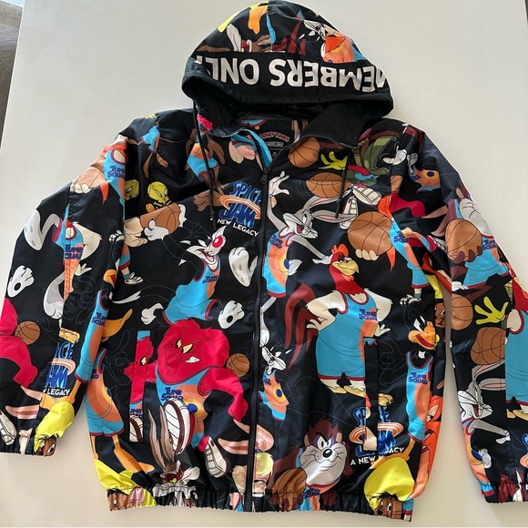 Limited Ed Members Only Space Jam Collab Jacket Coat - Picture 8 of 10